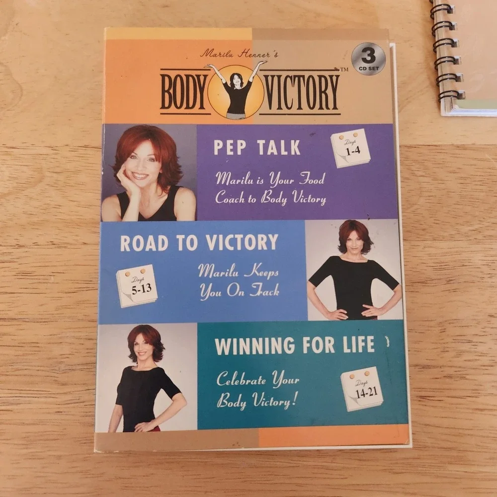 Marilu Henners 2003 Body Victory  3 Cd Set And Cookbook‎